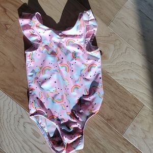 Cat & Jack unicorn 3T swim suit